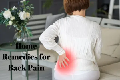 Home Remedies for Back Pain